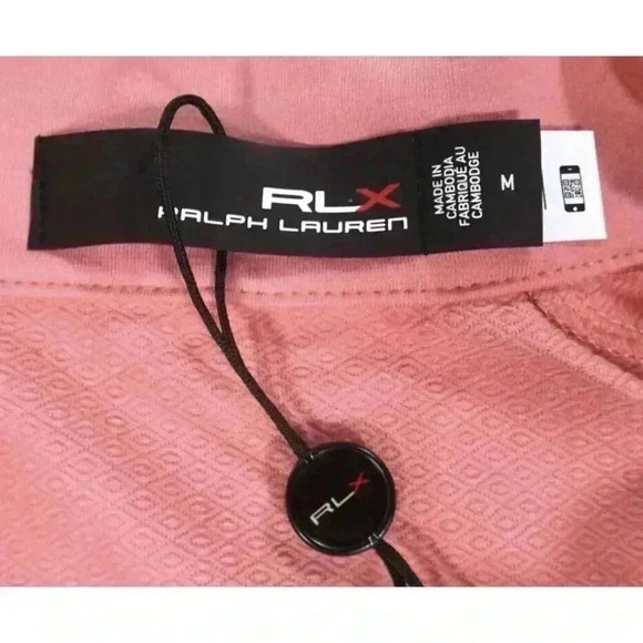 RLX Golf Ralph Lauren Women's Pink White Sleeveless Full-Zip Vest NWT $178 M - Picture 7 of 13
